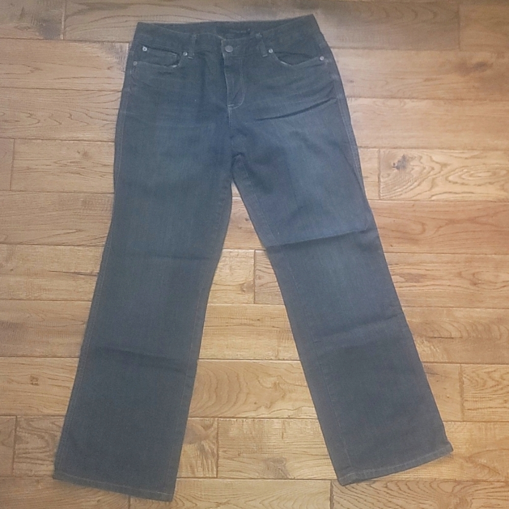Calvin Klein Indigo Dark Wash Lean Boot Cut Jean's Size 32/14